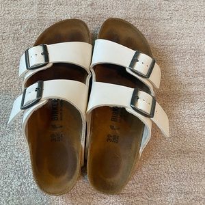 White Birkenstocks